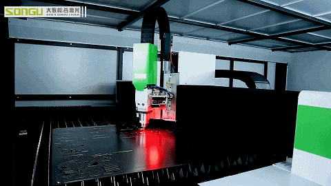 松谷(gu)激光柔性激光切割系统及智能仓储系统.gif
